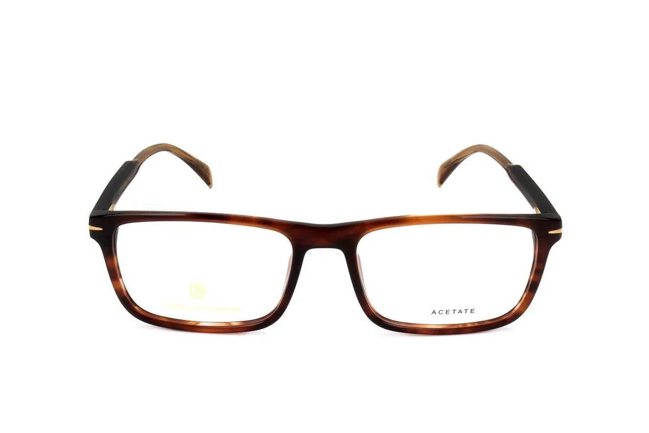 David Beckham DB1135 Eyeglasses - BROWN HORN